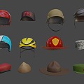 Hat and helmet bag 3d model