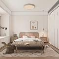 Japanese Style Living Dining Room Interior Design With Shoji Screen Circular Wall Art And Rattan Chairs