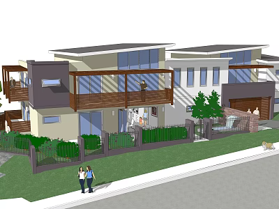 Modern Villa Villa 3d model