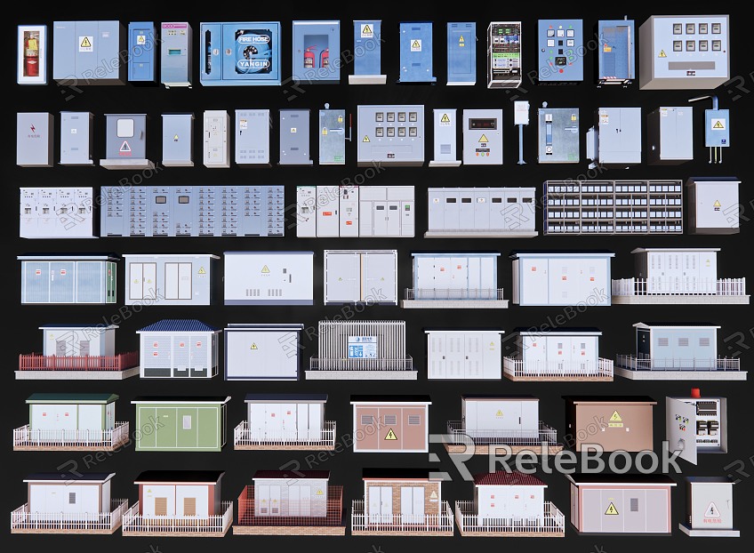 Distribution box model