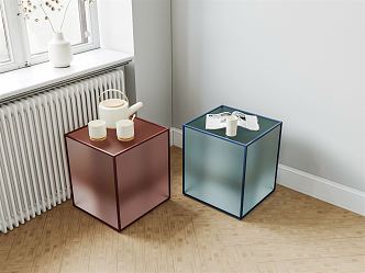 Modern Side Table Small Coffee Table Side Table Corner Table 3d model