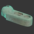 Textured Natural Garden Decorative Piece With Irregular Shape And Hollow Sections For Small Plants
