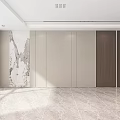 Modern background wall 3d model