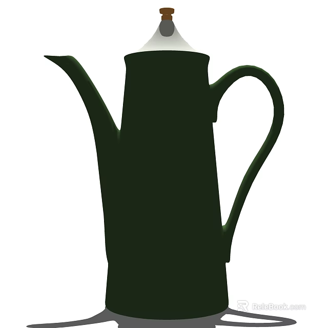 Black Electric Kettle As Daily Electrical Appliance With Sleek Design And Modern Look 3d model 