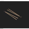Wooden Chopsticks For Daily Dining With Smooth Surface And Light Color