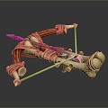 Crossbow Crossbow Crossbow Crossbow Mechanical Crossbow Shift Bow and Arrow Shoot Far Equipment Weapons High-tech Crossbow 3d model