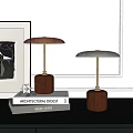 Modern Simple Table Lamp Vintage Table Lamp Decorative Painting Table Lamp 3d model