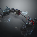 Automotive Suspension Components with Alloy Wheels Shock Absorbers Metal Frame and Precision Engineering