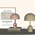 Modern table lamp 3d model