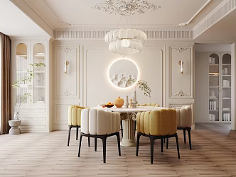 French Restaurant 3d model