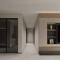 Modern Living Dining Room Interior With White Sofa Coffee Table Dining Chairs And Wall Art