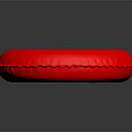 Commercial Equipment Red Inflatable Ring for Swimming Pool Safety and Rescue Use
