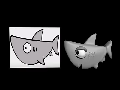 Shark 3d model