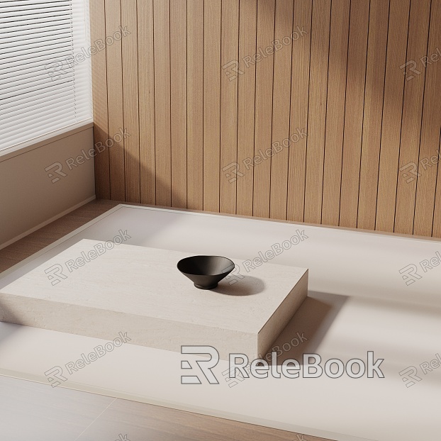 Modern coffee table model