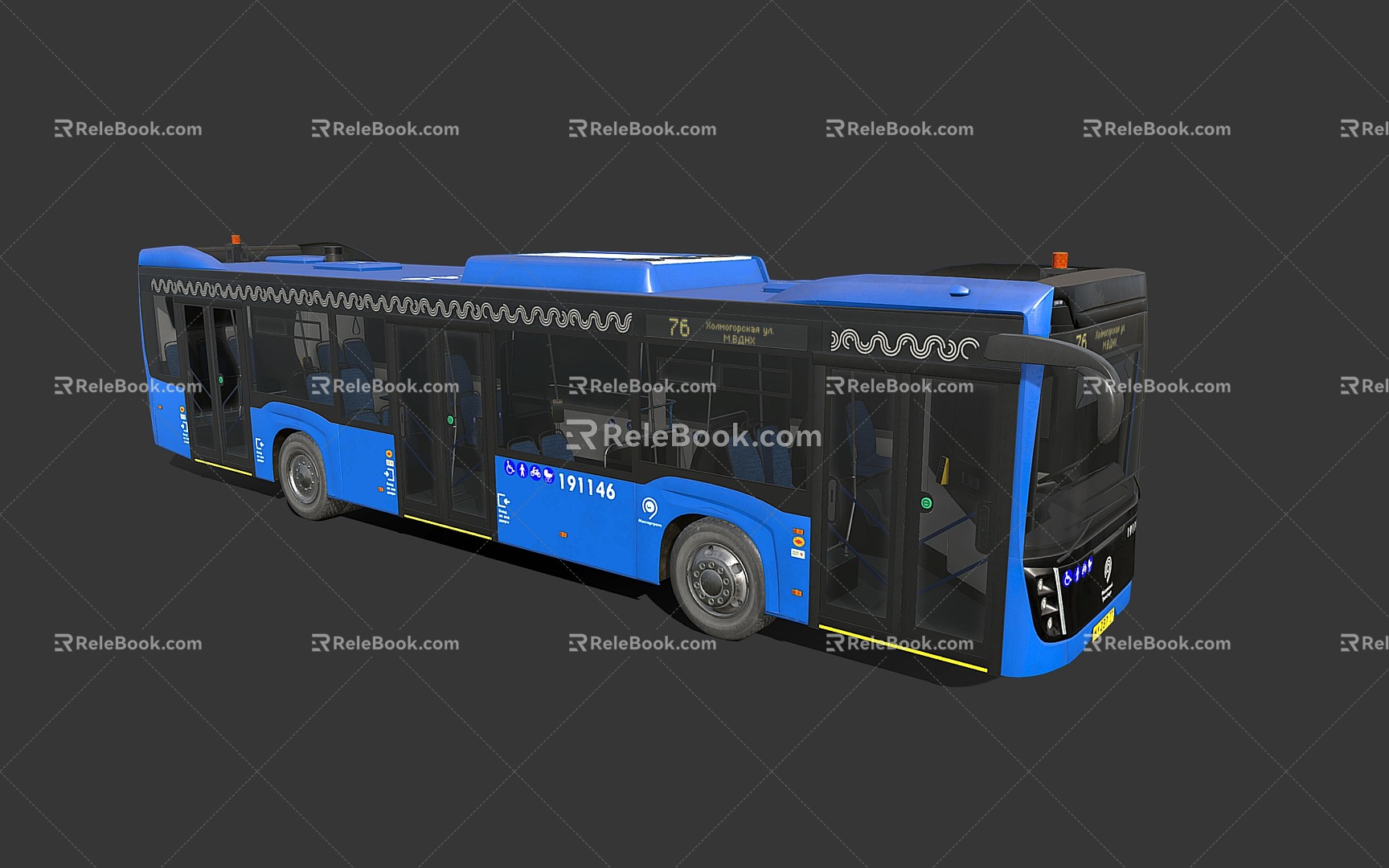 Bus Bus Bus 3d model