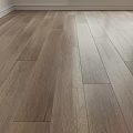 Warm Brown Wooden Flooring With Natural Smooth Surface And Wood Grain