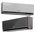HISENSE Modern Wall Mounted Air Conditioner Fan With Silver And Black Design
