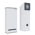 VLEO White Equipment Enclosures With Circular Opening And Mounting Holes