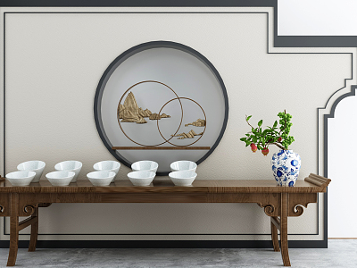 New Chinese Dining Table model