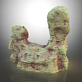 Handmade Artistic Abstract Stone Sculpture With Rough Textured Surface And Unique Shape