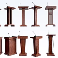 Various Wooden Podium Designs With Modern And Traditional Styles For Different Settings