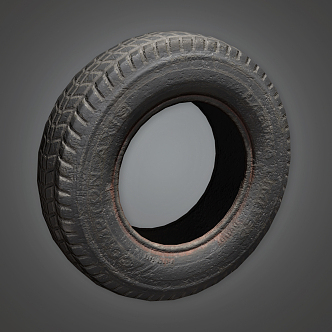 Modern tires car tires 3d model