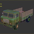 Military Truck Military Transporter Military Transporter Armed Transporter Armored Transporter 3d model