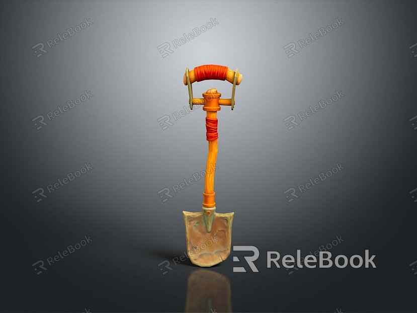 Shovel Shovel Shovel Shovel Shovel Soldiers Shovel Tools Hardware Tools Processing Tools model