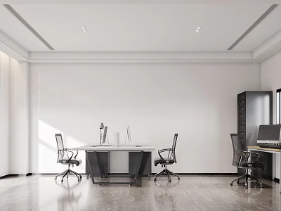 Modern Equipment Room Office Equipment Room 3d model