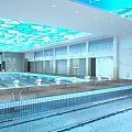 Swimming Pool Modern Swimming Pool 3d model