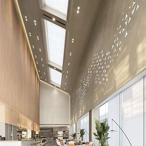 Modern reception area 3d model