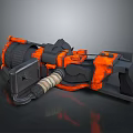 Science Fiction Firearms Next Generation Firearms Science Fiction Game Gun Game Firearms Game Gun Concept Gun Laser Gun 3d model