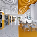 Library 3d model
