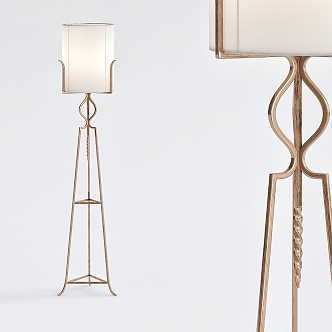 Hendrik Floor Lamp Arteriors Floor Lamp Lighting Decorative Lamp Metal Floor Lamp Lighting 3d model