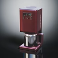 Red Digital Display Electric Appliance with Stainless Steel Cup and Modern Design for Home Use