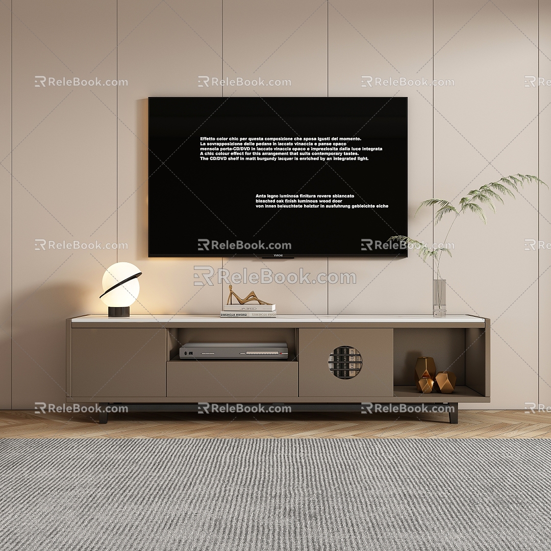 TV cabinet 3d model