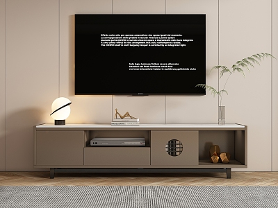 TV cabinet 3d model