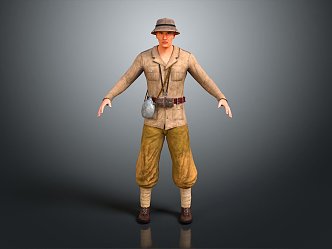 Soldiers World War II Soldiers World War II German Soldiers World War II German Soldiers Military Mercenaries 3d model