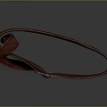 Stylish Red Leather Belt With Silver Metal Buckle For Everyday Use