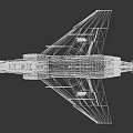 US Navy VT-82 Jet Aircraft With American Insignia And Detailed Design