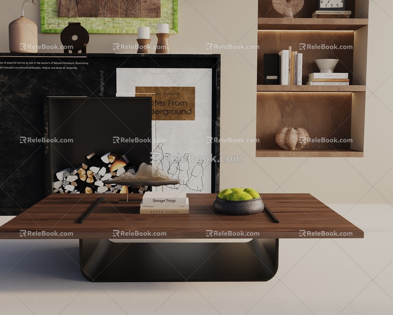 Coffee table 3d model