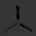 Modern Tripod Camera Rack Tripod 3d model