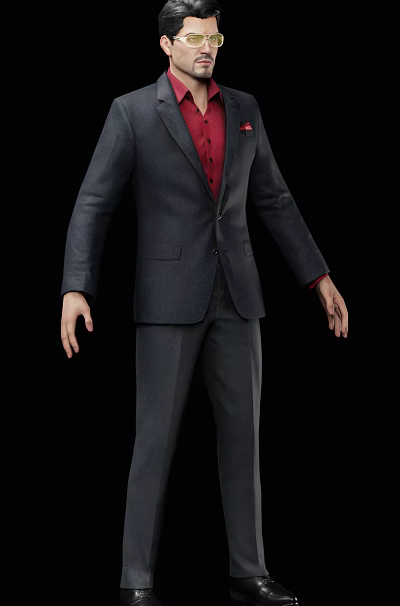 Modern Man Iron Man Tony Stark 3d model