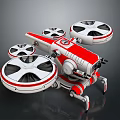 Modern fighter sci-fighter sci-fighter space fighter 3d model