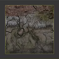 3D Topographic Model Featuring Continental Shelf Slope Trench Mountains And Rivers