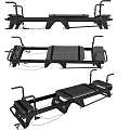 Multi functional Home Gym Fitness Equipment With Adjustable Training Bench And Handles