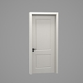 Wooden door 3d model