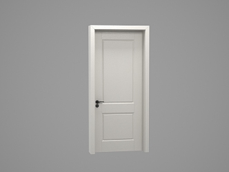 Wooden door 3d model