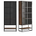 Nordic Simple Bookcase 3d model