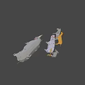 Low Poly Animal Game Movie Characters With Various Species 3D Models Design